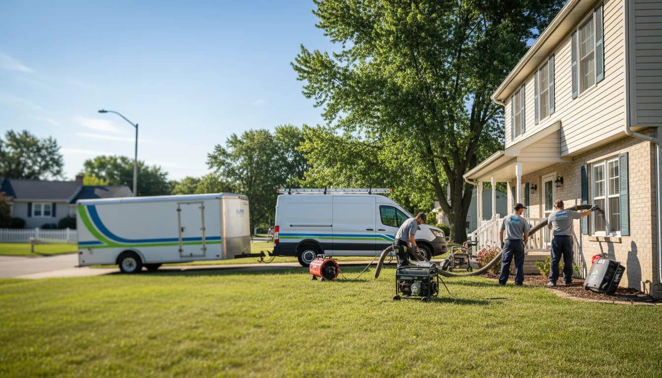 Flooded Basement Restoration And Cleanup With Repair in Whitelaw, WI near me